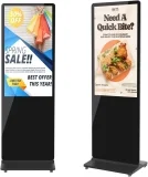 QIXZOCV MWE 43 Zoll 2K Interaktive Digitale Werbetafel (2 Farben)