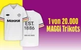 MAGGI Trikot gratis sichern: 6 € Einkauf reichen für das limitierte Fan-Shirt zur Fußball-WM 2026