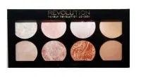 Makeup Revolution, Ultra Blush Palette, Golden Sugar, 8 Farbtöne