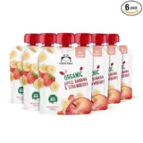 Mama Bear Quetschie Bio Apfel Banane und Erdbeere 4x 6er-Pack (6x90g) ab 12,13 € inkl. Prime-Versand