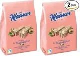 Manner Neapolitaner  Vegane Knusprige Waffeln Mit Haselnusscreme  2Er Pack (400 G) Für 6,04 € Inkl. Prime-Versand (Statt 9,38 €)