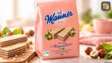 Manner Neapolitaner vegane knusprige Waffeln mit Haselnusscreme (400 g)