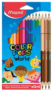 Maped – Buntstifte COLOR’PEPS WORLD x12 + x3 DUO = x6 Hautfarben – x15 Stifte ab 2,69 € inkl. Prime Versand (statt 4,42€)