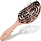 MarQus Bio Haarbürste mit Wildschweinborsten und Spiralfeder für 5,49 € inkl. Prime-Versand