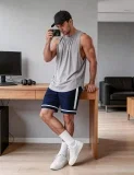 Marvmys Sportshorts Herren Kurz Sommer (Gr. S bis 3XL)