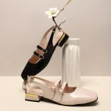 Mary Jane Schuhe Slingback Sandalen (Gr. 35 bis 39)