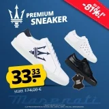 Maserati Unisex Tridente Unisex Leder Sneaker  (4 Styles, Gr. 37 bis 46)