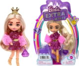 Mattel Barbie Extra Minis Barbie mit blondem Pferdeschwanz, goldener Krone, Ohrringen und Königinnengürtel für 9,99 € inkl. Prime-Versand (statt 15,94 €)