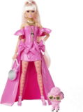 Mattel Barbie HHN12 – Extra Fancy Puppe in asymmetrischem, glänzendem rosa Kleid für 19,99 € inkl. Prime-Versand (statt 37,20 €)