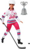 Mattel Barbie You Can Be Anything Serie – Eishockeyspielerin mit Helm, Trikot, Puck, Trophäe für 15,99 € inkl. Prime-Versand (statt 19,94 €)