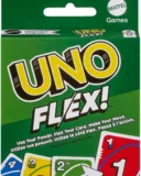 Mattel Games UNO Flex – Das klassische Kartenspiel mit Flex-Karten für 6,99 € inkl. Prime-Versand (statt 10,89 €)