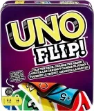 Mattel Games UNO Flip in robuster Metalldose (ab 7 Jahren GDG37)