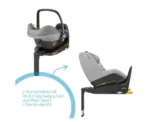 Maxi-Cosi FamilyFix2 i-Size ISOFIX Basisstation nutzbar ab Geburt bis ca. 4 Jahre (40-105 cm / 0-18 kg) für 127,99 € inkl. Prime-Versand (statt 185,06 €)