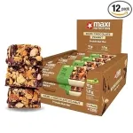 MaxiNutrition Dark Chocolate Peanut Nussriegel vegan (12x46g)