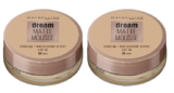 2x Maybelline New York Make Up, Dream Matte Mousse Make-Up, Mattierend, Nr. 40 Fawn für 7,98 € inkl. Prime Versand (statt 15,90 €)