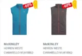 McKINLEY Ciamarello Herren Weste (2 Farben, Gr. S bis 4XL) ab je 19,86 € inkl. Versand