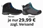 McKINLEY Herren oder Damen Wanderstiefel Denali II MID AQX (D: Gr. 36,5 bis 43/H: Gr. 40 bis 45,5) für 34,98 € inkl. Versand