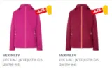 McKINLEY Kinder Doppeljacke Justin (Gr. 116 bis 176) für 26,48 € inkl. Versand