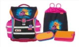 McNeill Schulranzen Set 4-tlg. Ergo Light Plus Fashion Line scotty