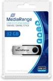MediaRange USB Speicherstick 32GB Schwarz für 2,72 € inkl. Prime-Versand (statt 6,68 €)