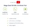 [Vodafone Netz ] 🔥 50 GB LTE Allnet Flat (100 Mbit/s.  VoLTE & WiFi-Calling & eSIM)  für 14,99 € mtl. + 19,99 € Anschlusskosten