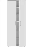 Mömax Abholung: Mehrzweckschrank 70 x 179 x 34 cm in Weiß ab 48€ bei Abholung (statt 100€)