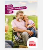 Gratis: Haushaltskalender 2025, Haushaltsbücher und mehr von der Sparkasse