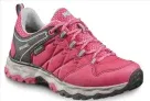 Meindl Ontario Junior GTX Trekking-Schuhe in Erdbeer/Türkis (Größe 27 bis 39) für 39,89 € inkl. Versand