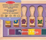 Melissa & Doug 12407 Happy Handles Stempelset aus Holz für 9,69 € inkl. Prime-Versand (statt 20,94 €)
