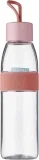 Mepal – Wasserflasche Ellipse (500ml – Geeignet für kohlensäurehaltige Getränke – BPA-frei)
