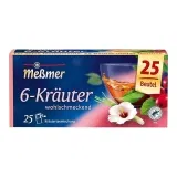 Meßmer 6-Kräuter-Mischung 25 Teebeutel ab 1,61 € inkl. Prime-Versand