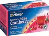 Meßmer Ländertee Kanadische Süße Cranberry 20 Teebeutel ab 1,89 € inkl. Prime-Versand