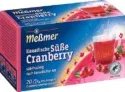 Meßmer Ländertee Kanadische Süße Cranberry 20 Teebeutel ab 1,89 € inkl. Prime-Versand