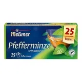 Meßmer Pfefferminze I 25 Teebeutel I Vegan I Glutenfrei I Laktosefrei ab 1,42 € inkl. Prime-Versand