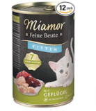 Miamor Feine Beute Kitten – Geflügel 12x400g für 14,99 € inkl. Versand (statt 23,88 €)