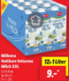 Milbona Haltbare Milch 1,5% Fett 12x 1L für 9€  🥛  0,75 € pro Liter – Lidl