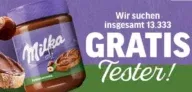 Gratis Testen 😍😋 Haselnusscreme von Milka