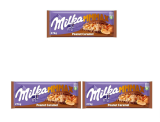 Milka Peanut Caramel 3 x 276g I Großtafel I Alpenmilch-Schokolade für 7,59€ (statt 14,97€)