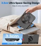 Ajgvq Mini USB Ventilator