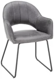 Modern Living Stuhl in Anthrazit/Schwarz für 89,85 € inkl. Versand