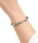 Modernes Calvin Klein Damen Edelstahl-Armband KJJHMD10010 (Gr. S bis L Silber)