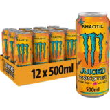 Monster Energy Juiced Khaotic 12er Pack (12 x 500 ml) ab 11,69 € inkl. Prime-Versand zzgl. Pfand