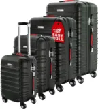 Monzana Baseline 4-Rollen-Trolley 4er Set (3 Farben) ab 95,96 € inkl. Versand  [Personalisiert]