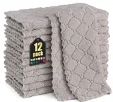 Mikrofasertücher (12 Stück, 25×25 cm) für 6,50 € inkl. Prime-Versand (statt 12,99 €)