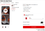 MediaMarkt Tarifwelt: Motorola edge 50 pro + McAfee LiveSafe Device Attach + Super Select S 10 GB LTE für 14,99 € / Monat + 133,94 € einmalig