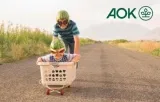 Kostenloses AOK Bayern Goodie-Paket: Gratis Parkscheibe & Warnweste sichern