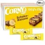 Müsliriegel Corny Classic Schoko-Banane mit Schokolade und Banane 100er-Karton (100 x 25 g) ab 24,31 € inkl. Prime-Versand (statt 39,98 €)