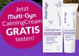 Gratis Testen: Multi-Gyn CalmingCream mit Geld-zurück-Garantie