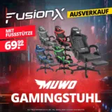 Muwo Fusionx E-Sports Gamingstuhl Mit Fußstütze Ab 64,99 € Inkl. Versand