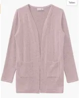 NAME IT Mädchen Nkfvicti Ls Knit Card Noos Strickjacke